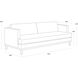 Kaius Limelight Oat Sofa