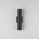 Caldera LED 15 inch Black Outdoor Wall Mount