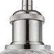 Ballston Athens Deco Swirl LED 6 inch Polished Nickel Sconce Wall Light