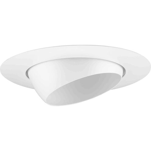 Eyeball Trim For 6in Housing PAR30 Satin White Recessed Trim