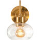 Laney 1 Light 6.6 inch Vintage Gold Sconce Wall Light