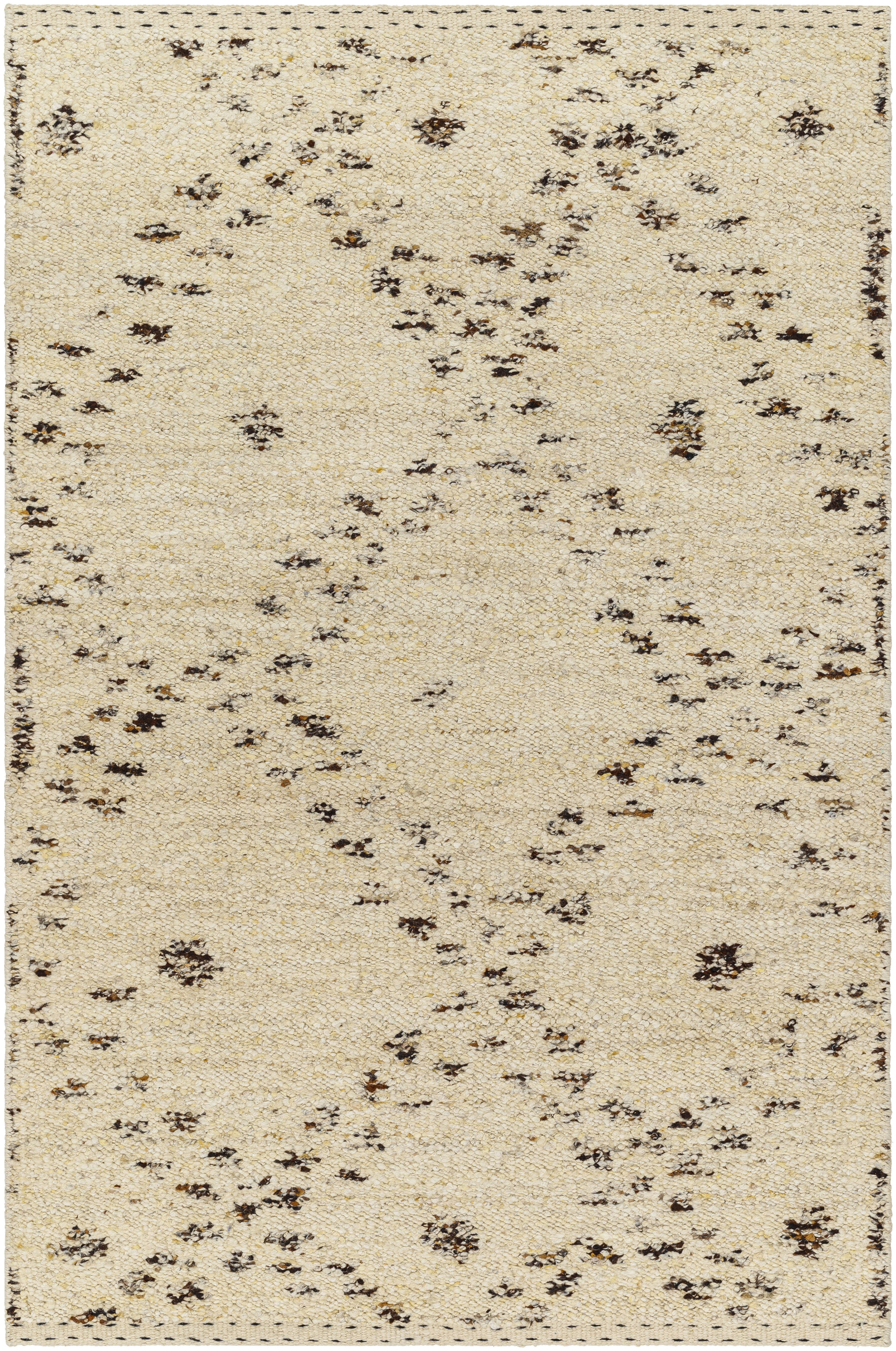 Machu Picchu 90 X 60 inch Light Beige Rug in 5 x 8, Rectangle