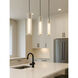 Bari 3 Light 36 inch Satin Nickel Linear Pendant Ceiling Light