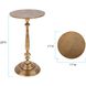Candlestick 20 X 11 inch Brass Martini Table