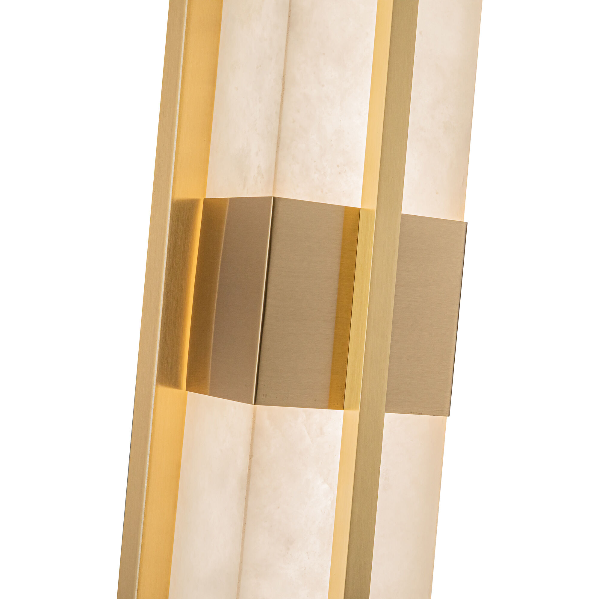 Briana Wall Sconce Wall Light in Brushed Brass