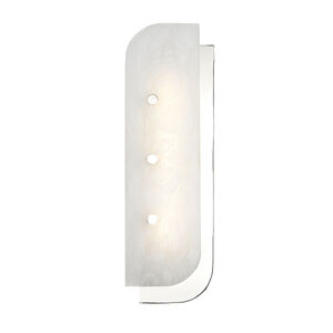Yin & Yang LED 5.5 inch Polished Nickel ADA Wall Sconce Wall Light