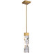 Mamadim 1 Light 5.13 inch Aged Brass Mini Pendant Ceiling Light