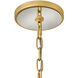 Audra 6 Light 36 inch Deluxe Gold Chandelier Ceiling Light