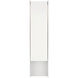 Barbara Barry Align LED 32 inch Plaster White Outdoor Shielded Wall Light
