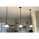 Amelia 1 Light 11.5 inch Buckeye Bronze Indoor Mini Pendant Ceiling Light