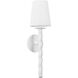 Alvaro 1 Light 5.5 inch Gesso White Wall Sconce Wall Light