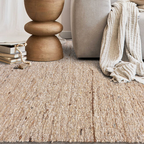 Rafael 108 X 72 inch Natural Jute Rug, 6ft x 9ft