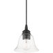 Moreland 1 Light 6 inch Black Single Pendant Ceiling Light, Single