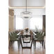 Glacier 10 Light 27.5 inch Matte Black Pendant Ceiling Light