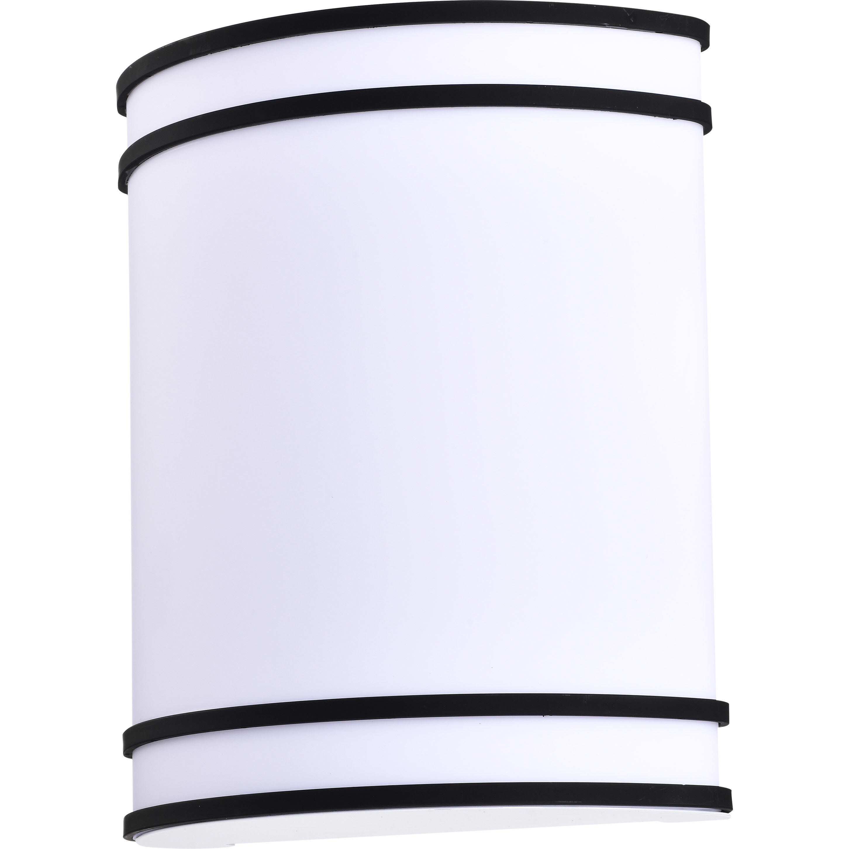 Glamour LED 9 inch Matte Black ADA Wall Sconce Wall Light