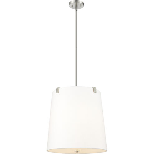 Weston 5 Light 18 inch Brushed Nickel Pendant Ceiling Light