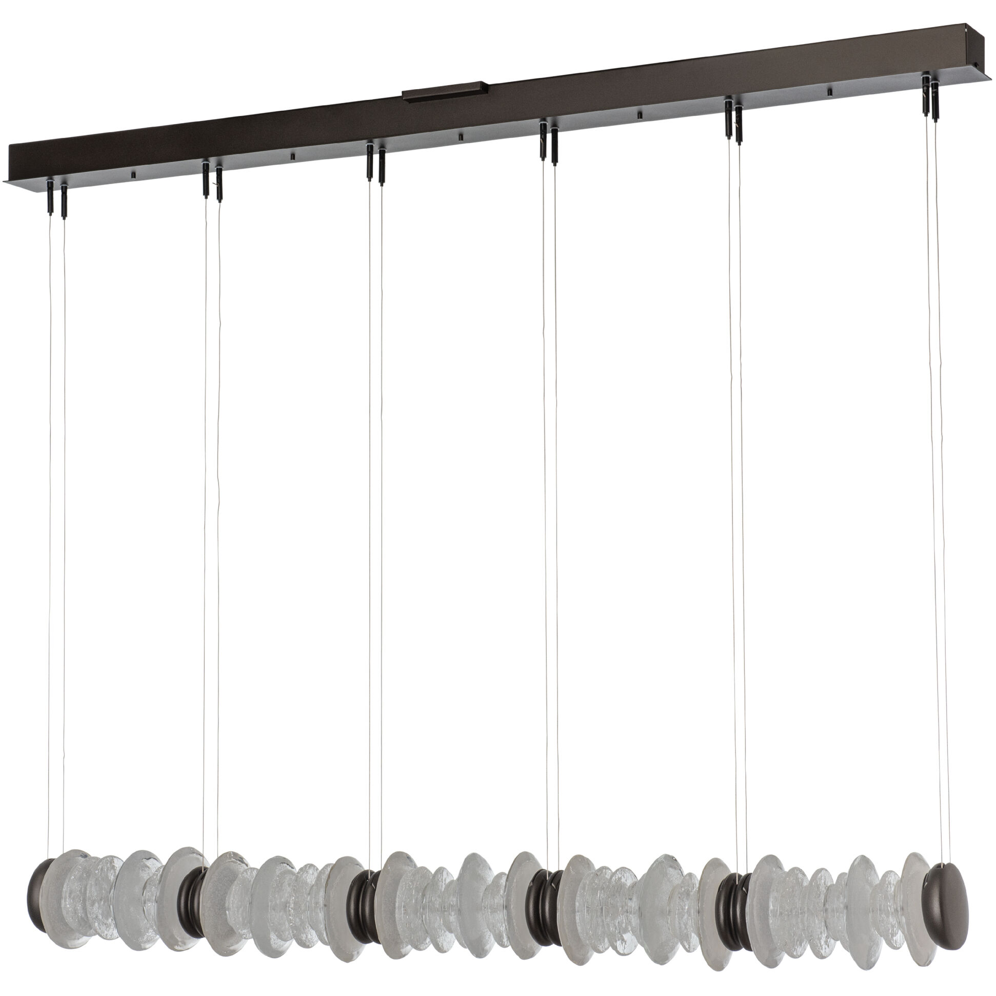 Cairn Linear Pendant Ceiling Light in Oil Rubbed Bronze