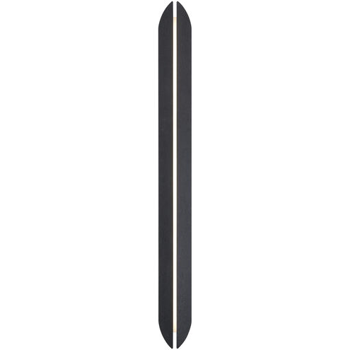 Inntra 1 Light 60 inch Black Outdoor Wall Sconce