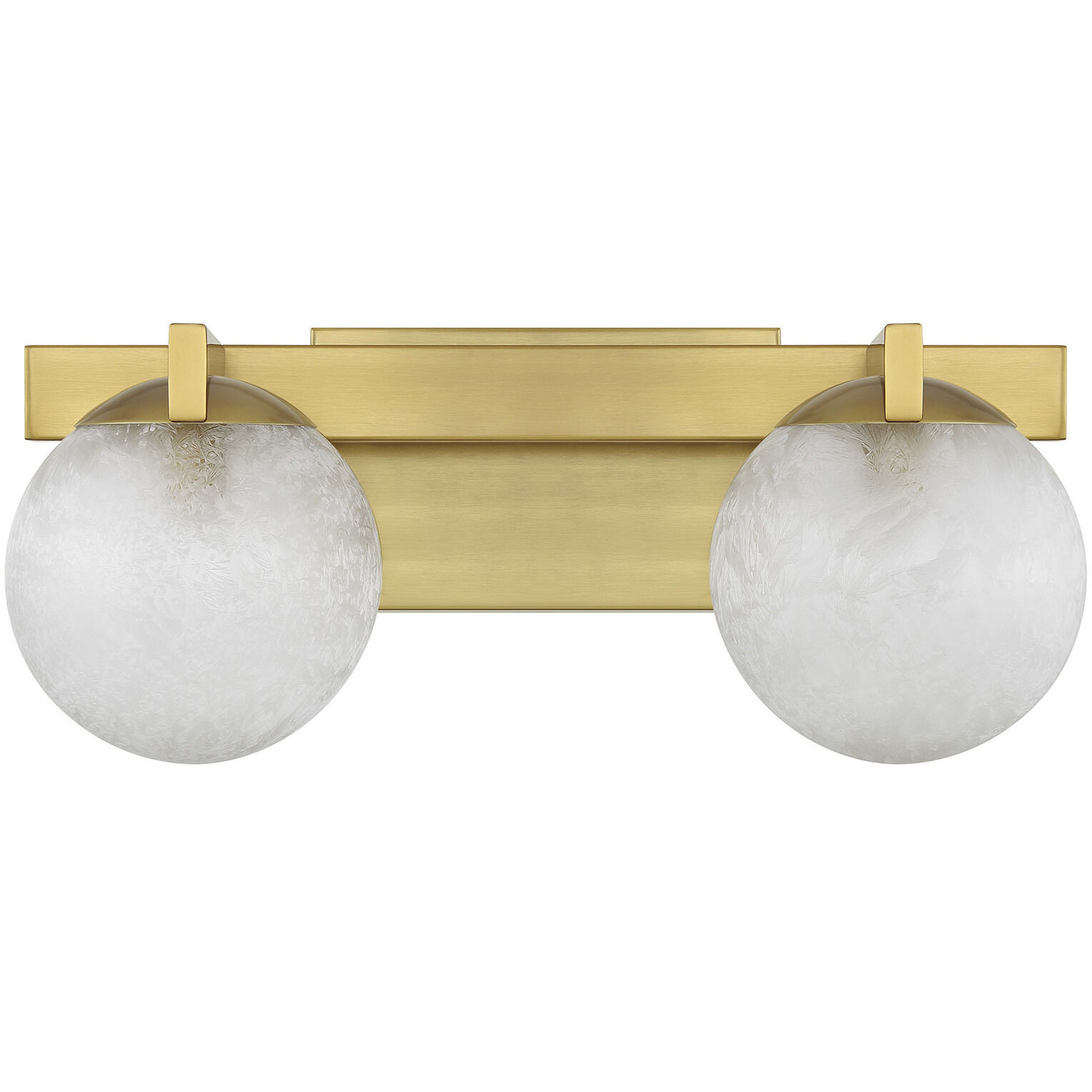 Darien 2 Light 17 inch Warm Brass Bathroom Vanity Light Wall Light