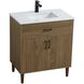 Chandler 30 X 34 inch Walnut Brown Bathroom Vanity Cabinet