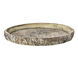 Faux Wood Natural Outdoor Decorative Plate