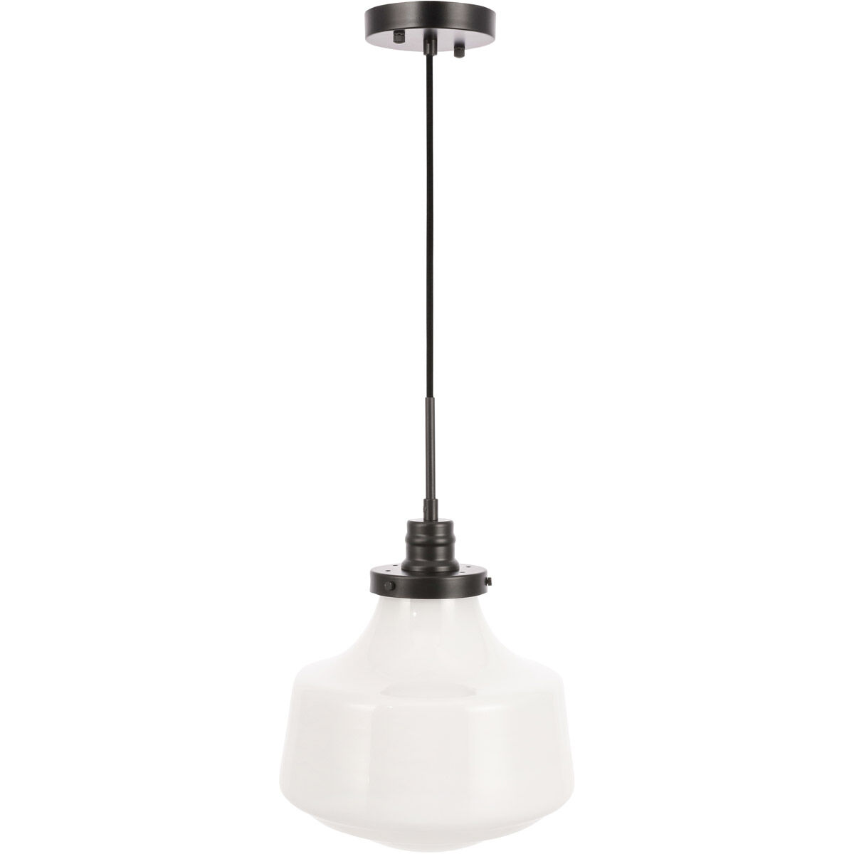 Lyle 1 Light 11 inch Black Pendant Ceiling Light