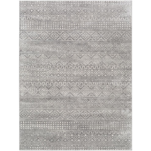 Roma 85 X 63 inch Medium Gray/Light Gray/White Rugs