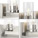 Goodwin 2 Light 12.87 inch Brushed Nickel Vanity Light Wall Light