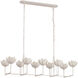 Julie Neill Alberto 10 Light 50.50 inch Island Light