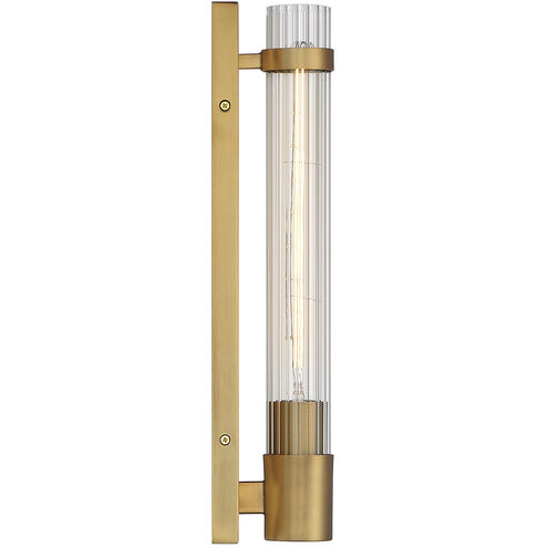 Willmar 1 Light 4.5 inch Warm Brass ADA Wall Sconce Wall Light, Essentials