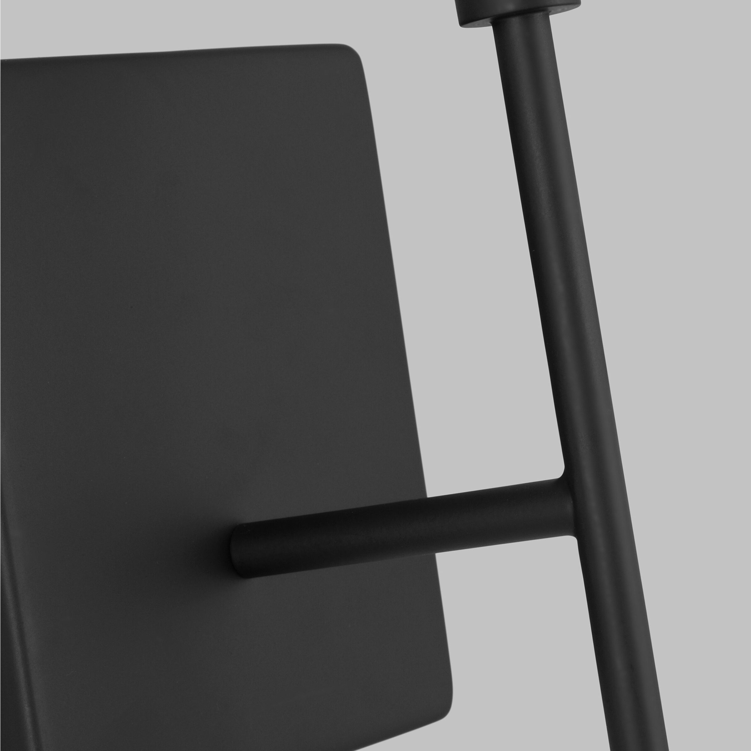 Foxdale Bath Vanity Wall Light in Midnight Black