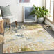 New Mexico 123 X 94 inch Light Blue Rug in 8 x 10, Rectangle
