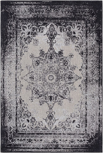Amsterdam 36 X 24 inch Black Rug in 2 x 3, Rectangle