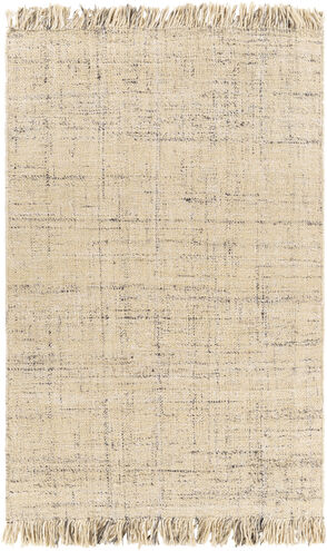 Linden 90 X 60 inch Gray Rug in 5 x 8, Rectangle