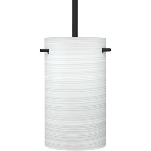Tamburo 5 LED Black Stem Pendant Ceiling Light