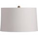Grenouille 27.5 inch 60 watt Dark Moss and Antique Brass Table Lamp Portable Light