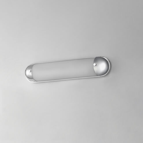 Capsule LED 24 inch Polished Chrome Bath Vanity Light Wall Light