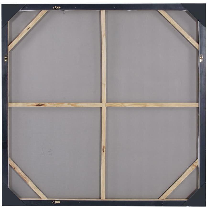 Anger Management 61.5 X 61.5 inch Hand Painted Canvas