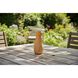 Naya 9.25 inch 2 watt Natural Wood Cordless LED Table Lamp Portable Light