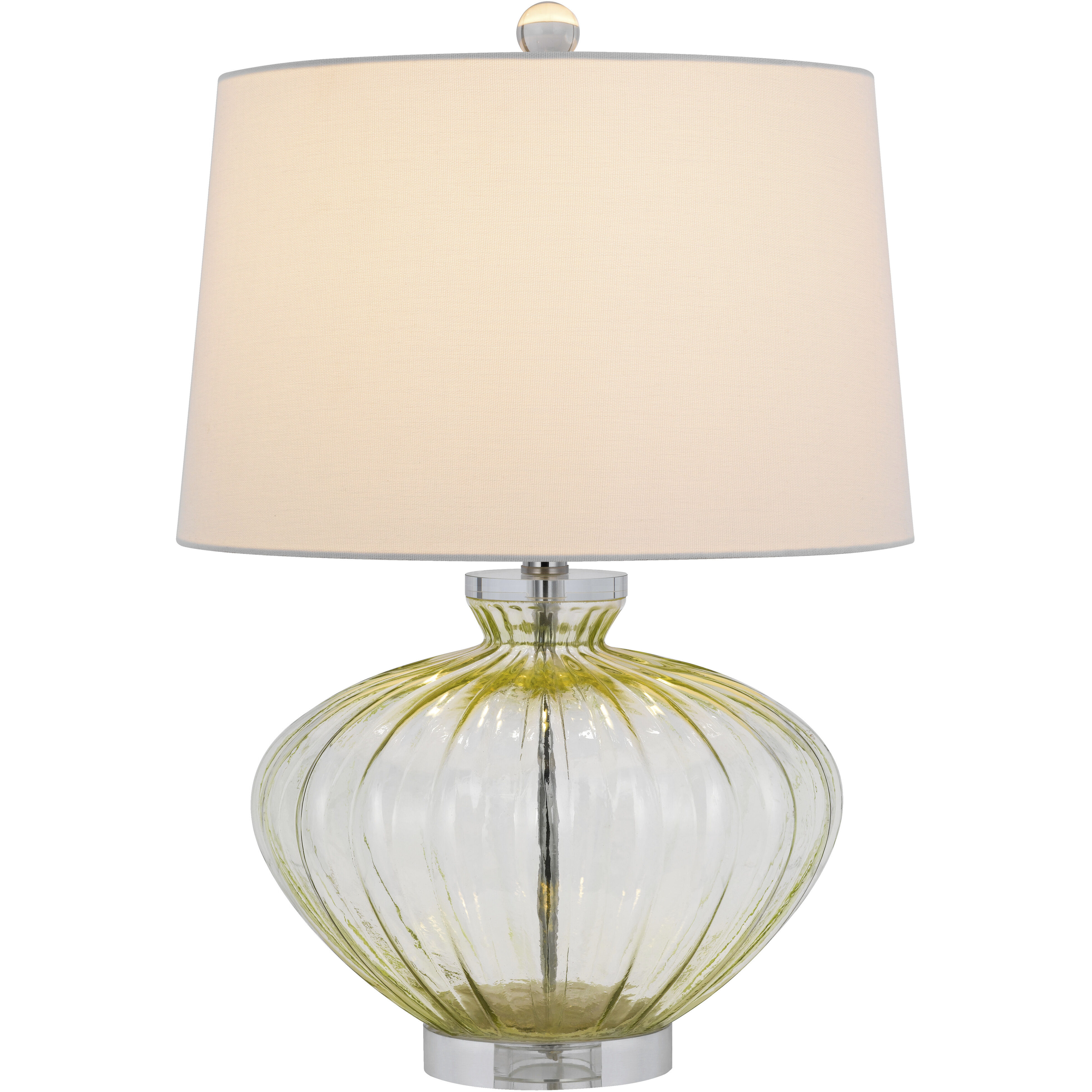 Delta 23.25 inch 150.00 watt Tinted Glass Table Lamp Set Portable Light