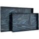 Winter Harvest Blue Trays, Set of 2