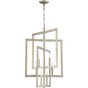 Portrait 6 Light 19 inch Gold Twilight Foyer Light Ceiling Light