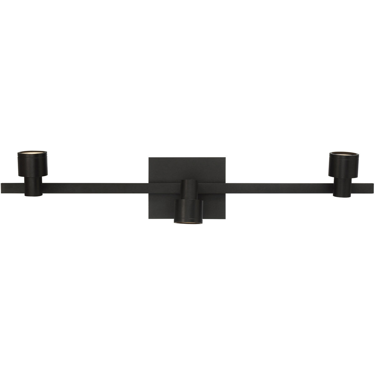 Lincoln 120 Matte Black Track Ceiling Light