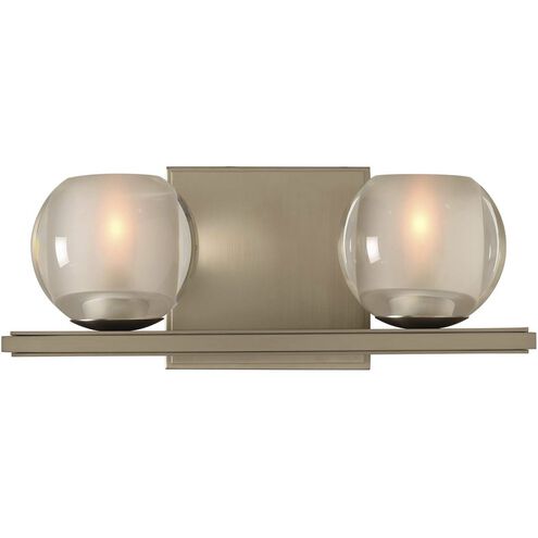 Corona LED 12 inch Satin Nickel Bath Vanity Wall Light