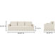 Pellicano White Sofa