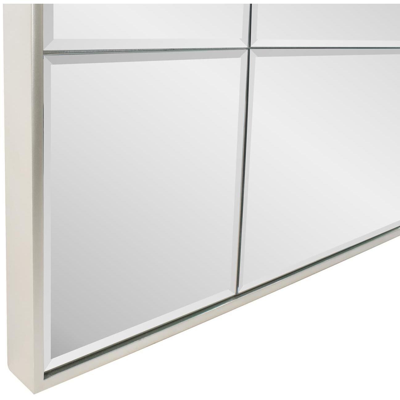 Knightbridge 66 X 42 inch Silver Multi Paneled Mirror