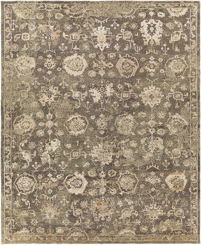 Sufi 120 X 96 inch Charcoal Rug in 8 x 10, Rectangle