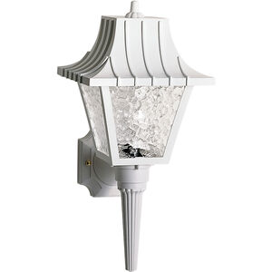 Brentwood 1 Light 18 inch White Outdoor Wall Lantern