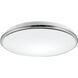 Brook LED 11.13 inch Chrome Flush Mount Ceiling Light