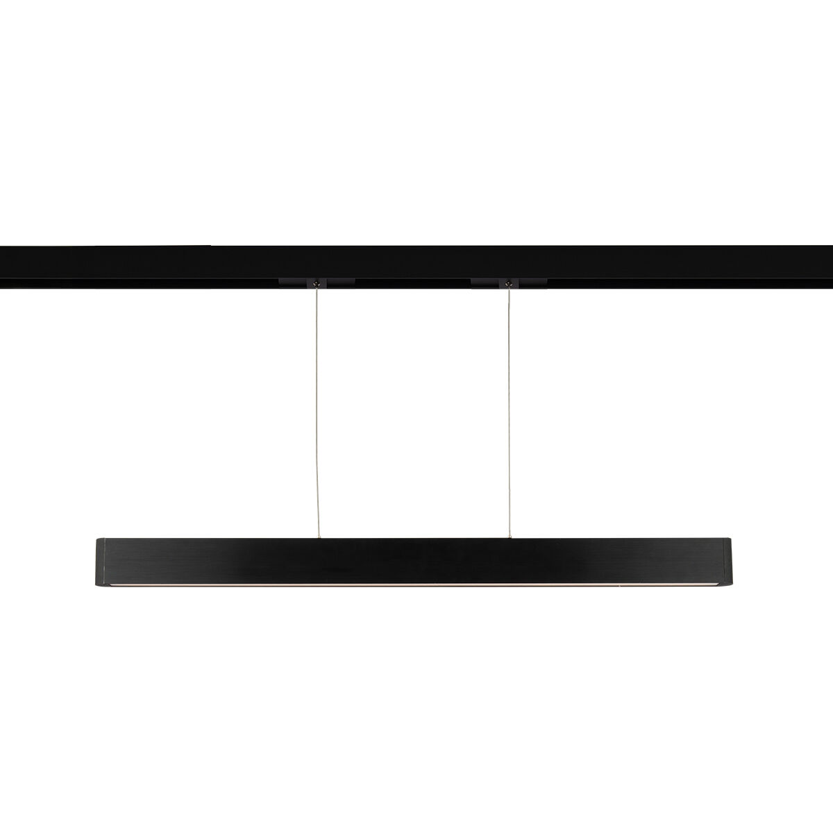 Ventrix 1 Light 48 Black Track Fixtures Ceiling Light